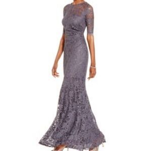 Xscape Lace Shimmer Mermaid Gown size 6